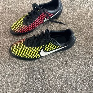Nike Black and Yellow Athletic Shoes